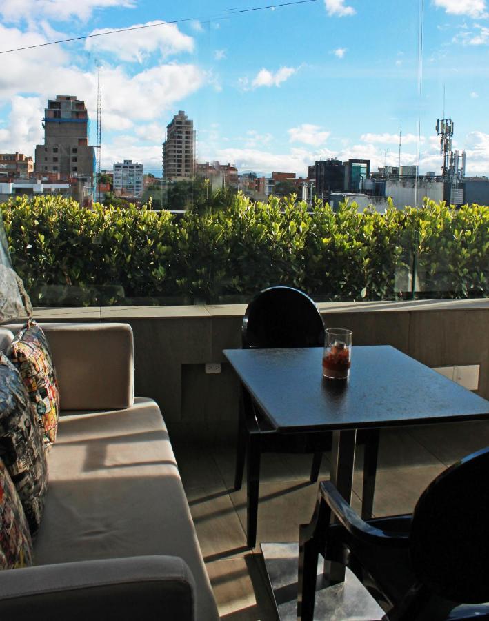 Hotel 100 Luxury Suites By Preferred Bogotá Exteriér fotografie A balcony in Mexico City